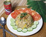 Foto langkah ke 4 dari resep Nasi Goreng Sarden @bantan.id.