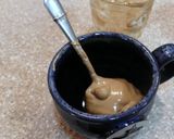 A picture of step 1 of Foam coffee at home.