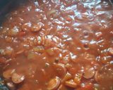 Foto del paso 4 de la receta: Fideos con tuco rápido de salchicha!