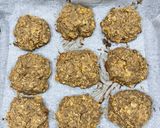Foto langkah ke 4 dari resep Banana Oat Peanut Butter Cookies / Biskuit Oat Pisang (Snack MPASI).
