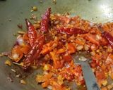 A picture of step 5 of Kutti idli in tri colour.