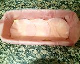 Foto del paso 5 de la receta: Pastel de jamón york y queso con pan de molde (Microondas)