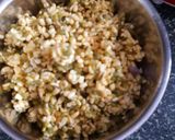 A picture of step 2 of Moong dal cheela.