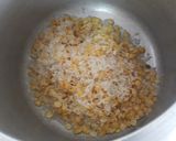 A picture of step 1 of Dal Khichdi.