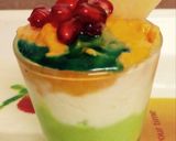 A picture of step 4 of Tiranga Shreekhand.