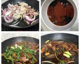 A picture of step 2 of Salmon In Onion Peri Peri And Soy Sauce.