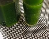 Ugu juice mixed with pineapple and gingermatakin girki3 hoto