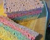 A picture of step 5 of Layered "Peeps" Rice Krispie Treats.