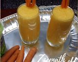 A picture of step 2 of Carrot Yoghurt Smoothie.