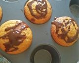 A picture of step 6 of My loaded chocolate chunk muffins.