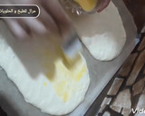 صورة لخطوة 4 من وصفة مطلوع السميد من اروع مايكون أخف من القطن ولذيذ جداً