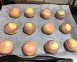 彩虹蛋黃酥（レインボームンケーキ）的食譜步驟6照片