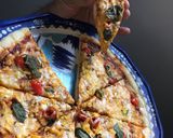 A picture of step 13 of Glamorous Vegetarian Pizza!.