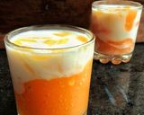 A picture of step 3 of Mango lassi.