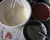 Foto langkah ke 5 dari resep Zebra Cake Marmer Putih Telur.
