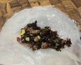 Hình bước làm 4 của món Bánh cuốn nóng từ cơm nguội