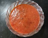 A picture of step 4 of Plum chutney.