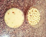 A picture of step 7 of Angoor rabdi.