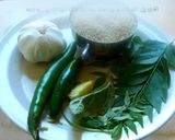 A picture of step 1 of Drum stick tomato masala curry (sambar) mixed with rice.