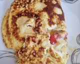A picture of step 7 of Meat free western omelette.