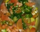 A picture of step 1 of Masala Bajra khichdi.