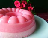 Foto langkah ke 4 dari resep Puding Busa Pink Cocopandan.