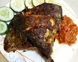 Foto langkah ke 5 dari resep Ikan Bawal Bakar Sambal Terasi.