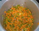 A picture of step 2 of Veg Fried Rice Recipe.