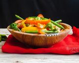 A picture of step 5 of Stir fry mixed vegetables.