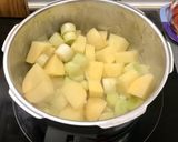 Foto del paso 3 de la receta: Vichyssoise con crujiente de jamón