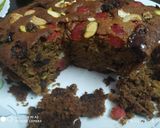 A picture of step 4 of Dry Fruit cake.