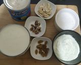 A picture of step 1 of Sevai Katori with Rabri.