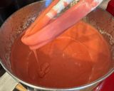 Pas rețetă Red velvet cu jeleu din fructe de padure 5 fotografie