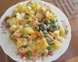 Hình bước làm 8 của món Salad Nga oliu đen