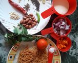 A picture of step 1 of Semolina-Vermicelli Upma.