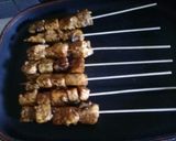 Foto langkah ke 3 dari resep Sate Tempe Bumbu Kecap.