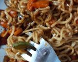 A picture of step 9 of Weird Noodles.