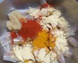 A picture of step 1 of MEEN VARATHATTHU Fish fry.