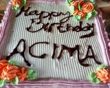 Foto langkah ke 7 dari resep Cake ultah sederhana.