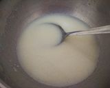 A picture of step 1 of Chocolate Swiss roll on pan.
