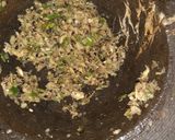 A picture of step 1 of Chicken Yakhni pulao.