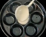 A picture of step 5 of Jowar dumplings (Paniyaram).