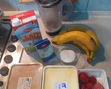 A picture of step 1 of Chocolate ice cream shake.