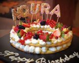صورة لخطوة 14 من وصفة كيكة الصابلي (كيكة عيد ميلاد) 🎉🎁🎊🎈