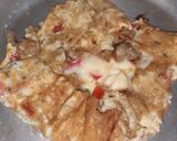 A picture of step 2 of Kababish Sandwich.