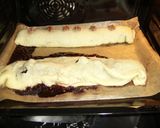 Linzertekercs zserbós, és kakaós töltelékkel recept fázis 3 fotója