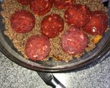 Foto del paso 3 de la receta: Revuelto al horno de patatas, carne picada, etc..