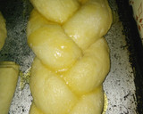 Foto del paso 6 de la receta: Trenza rellena de dulce de leche y chocolate