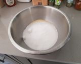 A picture of step 6 of Semolina Cake (Basbousa).