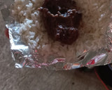 Foto del paso 9 de la receta: Huevo en salsa con bolitas de arroz y frijol